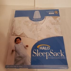 Halo Sleepsack New Llama Sand Print Cotton M 6-12M